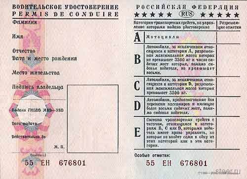 Новые автомобильные права не будут международными?