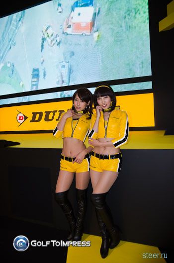Девушки автосалона Tokyo Auto Salon 2011 (фото)