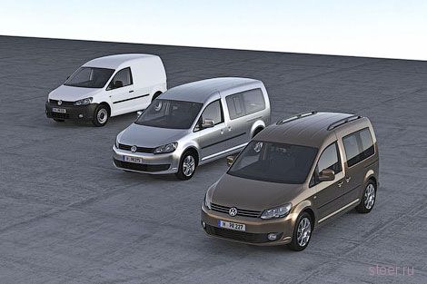 Volkswagen рассекретил Caddy нового поколения (фото)