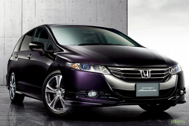 Honda представила рестайлинговую версию минивэна Odyssey в Японии (фото)