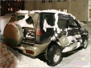 Найден автомобиль, за который убили снегоуборщика (фото)