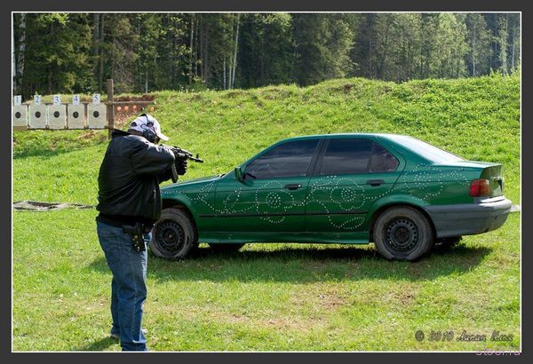 Расстрел BMW (фото)