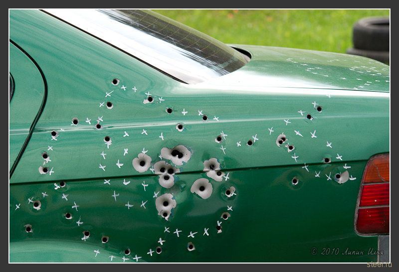 Расстрел BMW (фото)