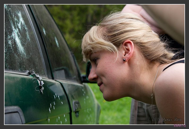 Расстрел BMW (фото)