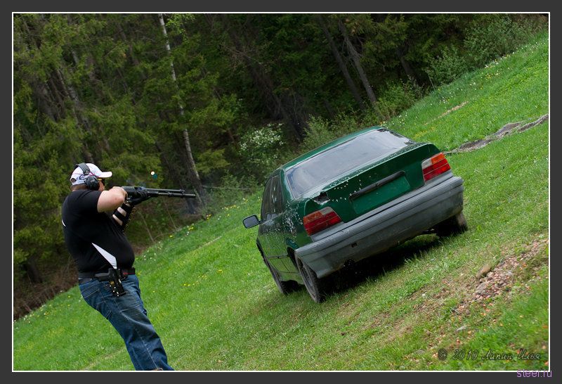 Расстрел BMW (фото)