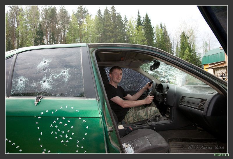 Расстрел BMW (фото)
