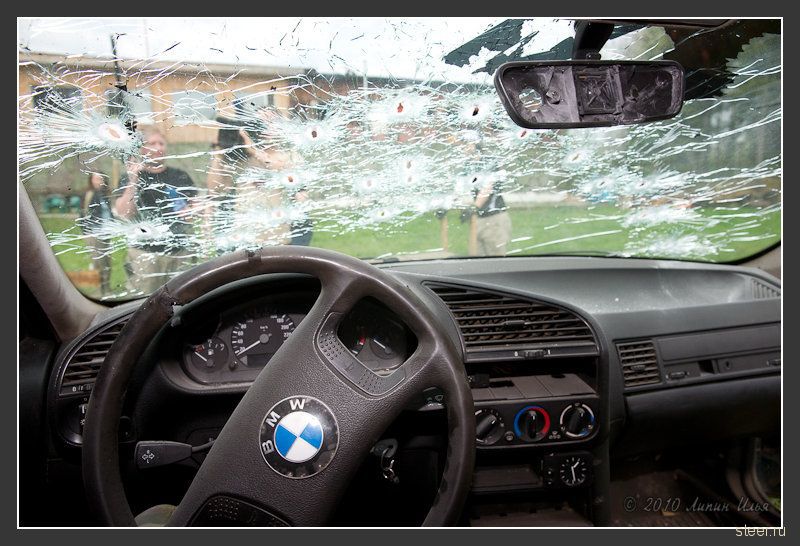 Расстрел BMW (фото)