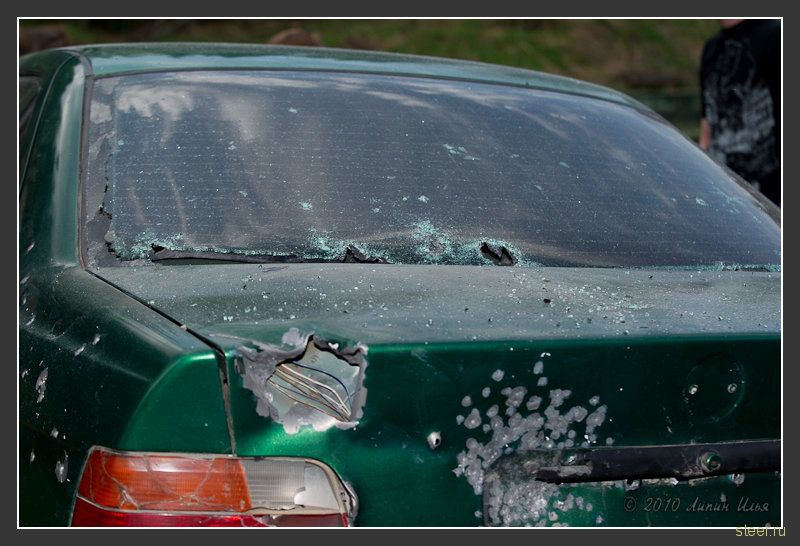 Расстрел BMW (фото)