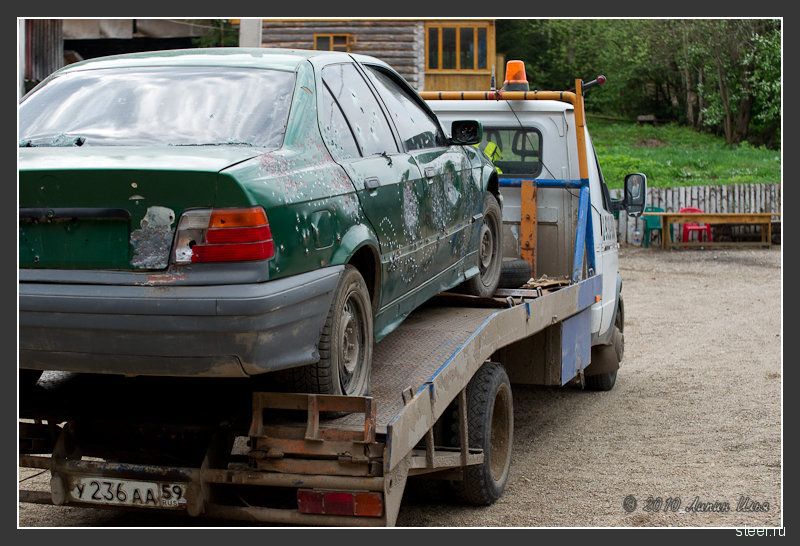 Расстрел BMW (фото)