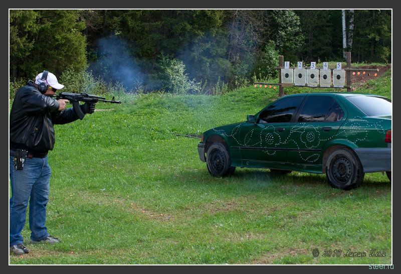 Расстрел BMW (фото)