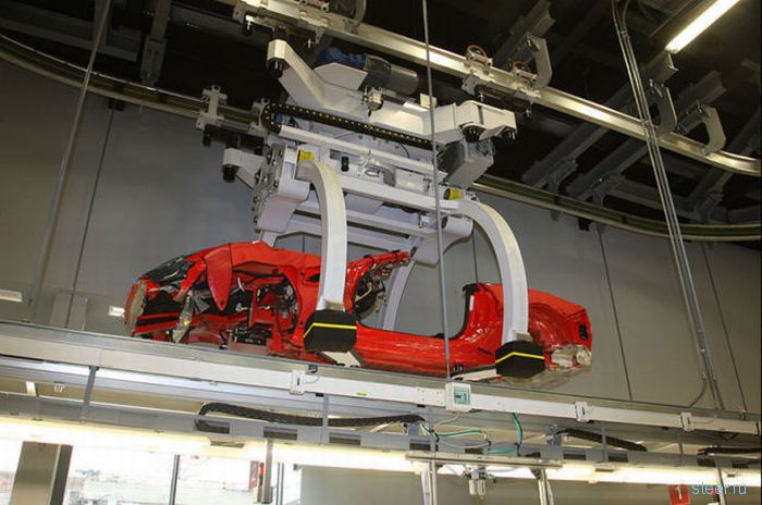 Завод Ferrari изнутри (фото)