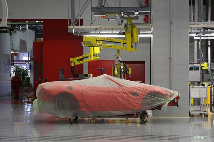 Завод Ferrari изнутри (фото)