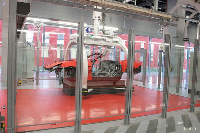 Завод Ferrari изнутри (фото)