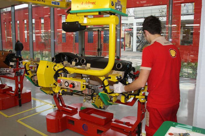 Завод Ferrari изнутри (фото)
