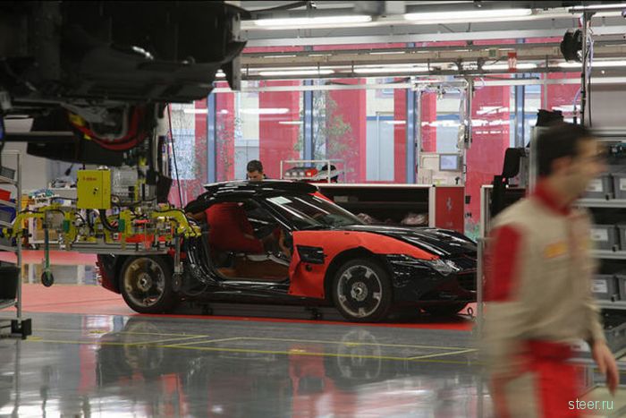 Завод Ferrari изнутри (фото)