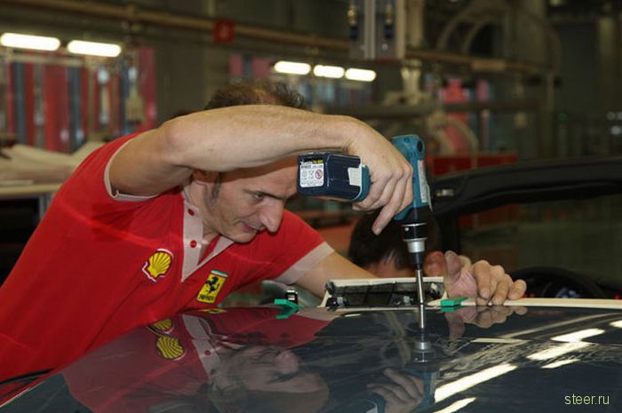 Завод Ferrari изнутри (фото)