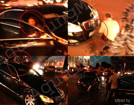 Mercedes c мигалкой, спровоцировавший ДТП на Тверской улице, принадлежит краснодарскому губернатору (фото)