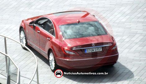 Новый Mercedes-Benz CLS без камуфляжа (фото)