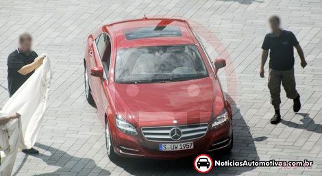 Новый Mercedes-Benz CLS без камуфляжа (фото)