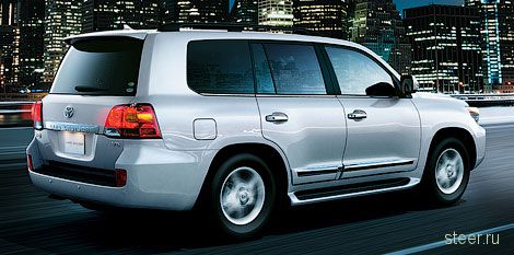 Стартовали продажи обновленного внедорожника Toyota Land Cruiser 200 (фото)
