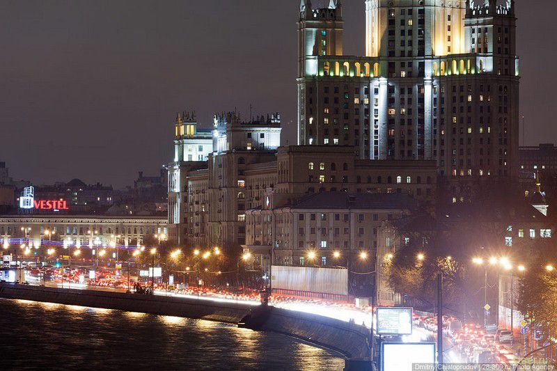 Красота московских пробок (фото)