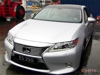 Китайские фотошпионы рассекретили новый Lexus ES раньше срока (фото)