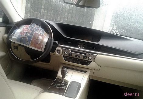 Китайские фотошпионы рассекретили новый Lexus ES раньше срока (фото)