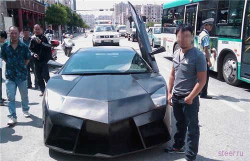 Китайский клон Lamborghini конфискован полицией (фото)