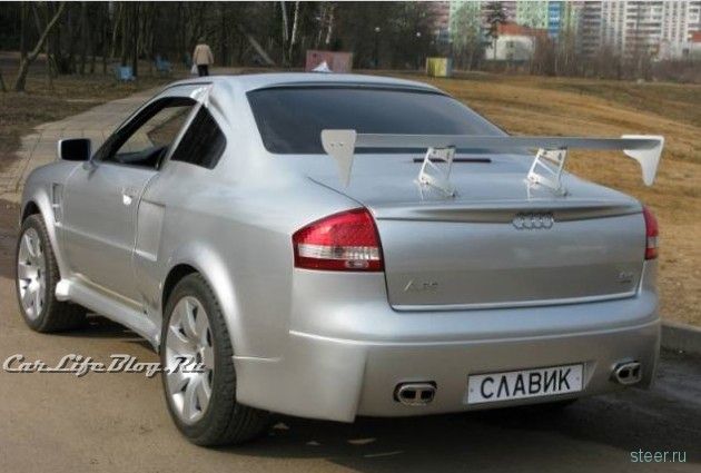 Audi от Славика: слеплен из подручных деталей (фото)