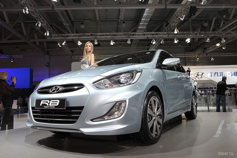 Hyundai Solaris : народный автомобиль для России (фото)