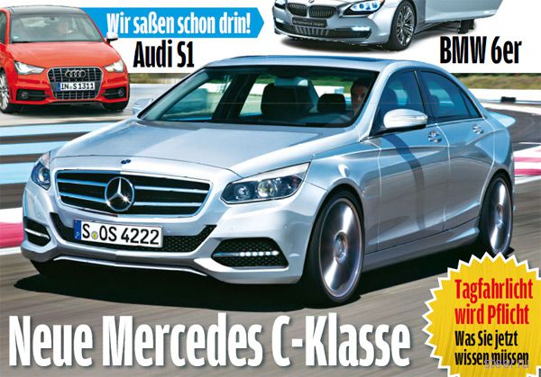 Новый Mercedes C-класса. Первые изображения (фото)