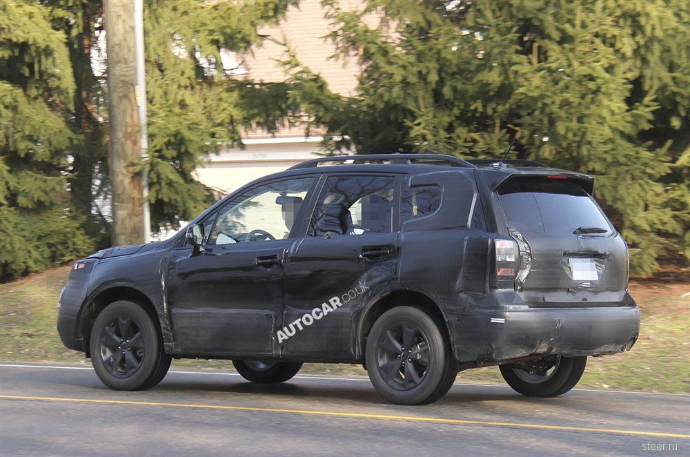 Subaru тестирует прототип Forester нового поколения (фото)