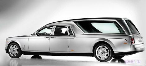 Красиво в последний путь: Rolls-Royce Phantom превратили в катафалк (фото)