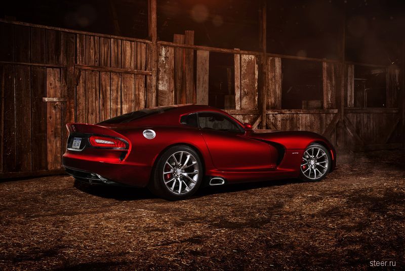 Dodge Viper 2013 : Dodge представил новое поколение супер-кара Viper с 640-сильным мотором (фото)