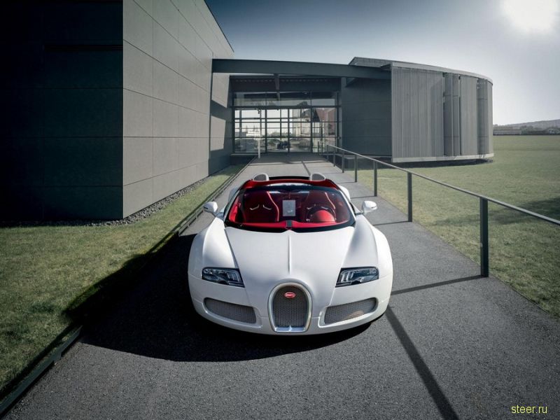 Bugatti Veyron 16.4 Grand Sport Vitesse : самый мощный в мире родстер — 1200 л.с., 1500 Нм (фото)