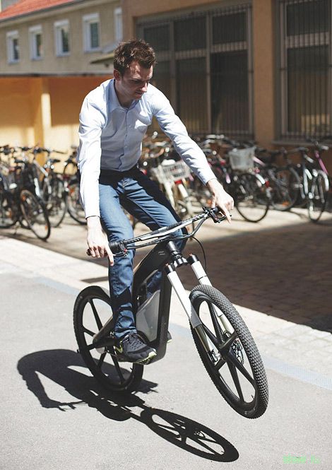 Audi e-bike : карбоновый велосипед с электромотором (фото)