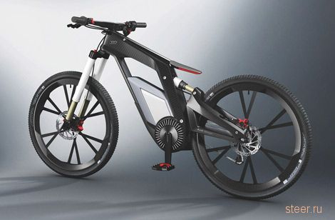 Audi e-bike : карбоновый велосипед с электромотором (фото)