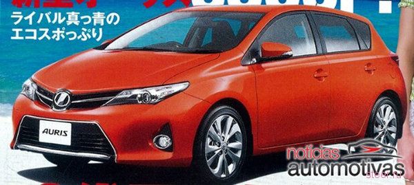Первые изображения новой Toyota Auris (фото)