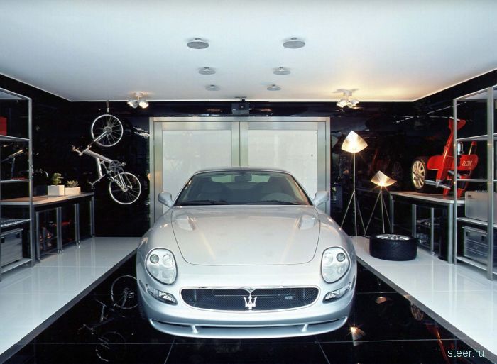 Достойный гараж для Maserati  (фото)
