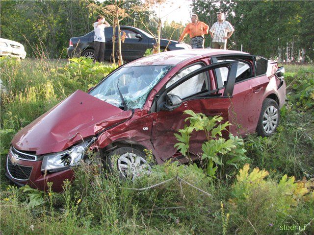 Авария на Каширском шоссе (фото и видео)