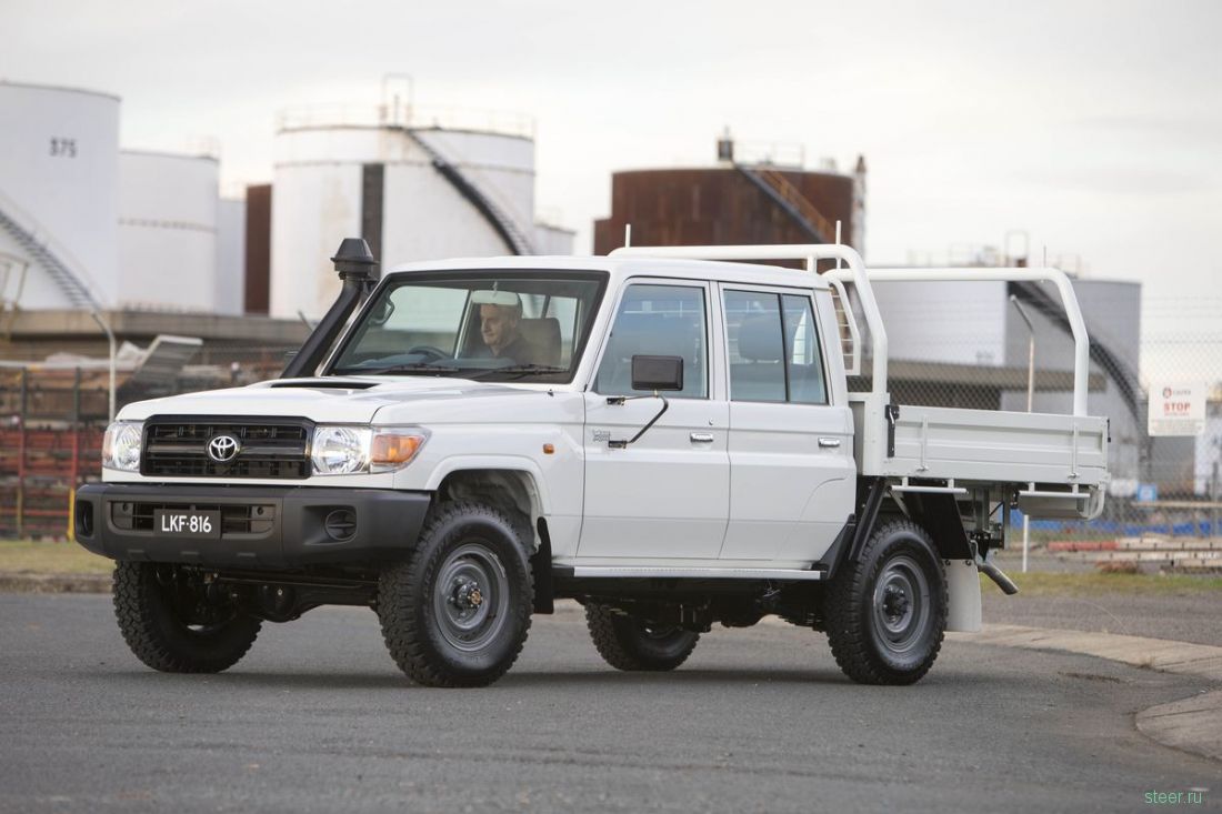 Австралийская Toyota начала продажи 4-дверного грузовичка Land Cruiser (фото)