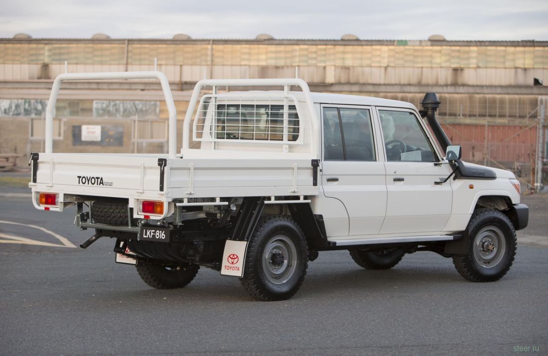 Австралийская Toyota начала продажи 4-дверного грузовичка Land Cruiser (фото)