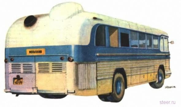 ЗиС-127 - Первый Советский междугородный автобус (обзор и фото)