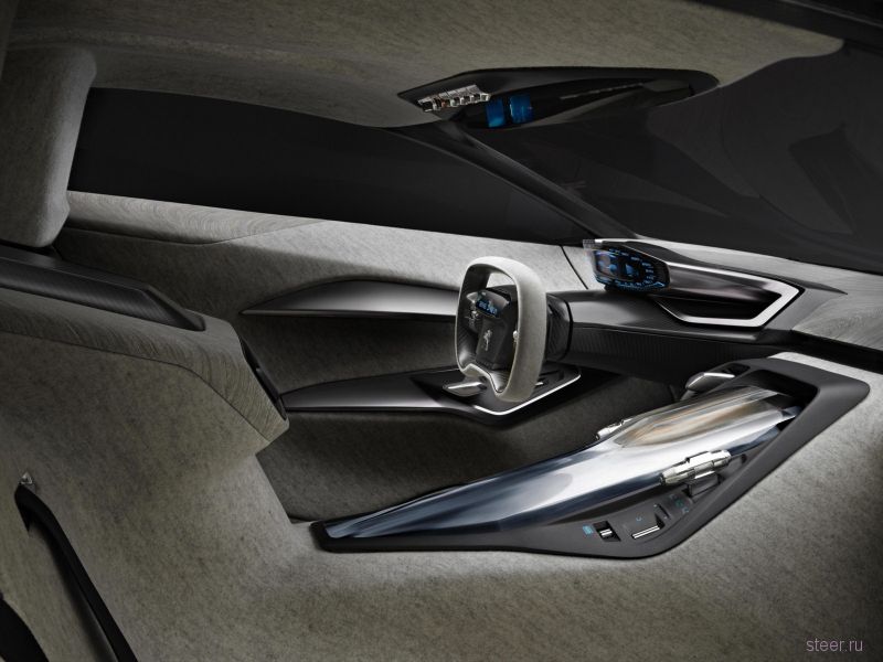 Концепт новейшего супер-кара Peugeot Onyx официально представлен в Париже