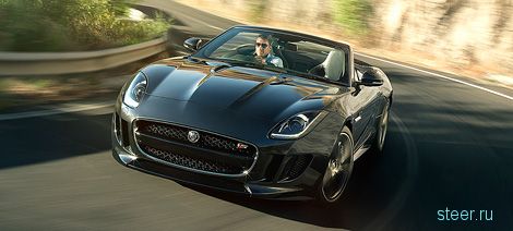 Jaguar рассекретил компактный родстер F-type