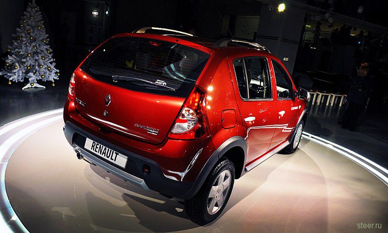 Renault Sandero : В Москве показали первый «народный» кроссовер за 445 000 рублей (фото)