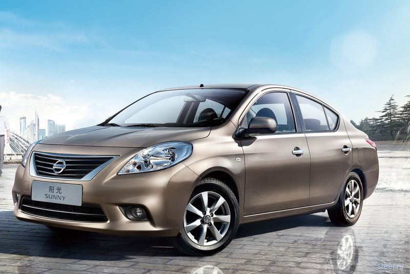 В Китае показали дешевый глобальный седан Nissan Sunny (фото)
