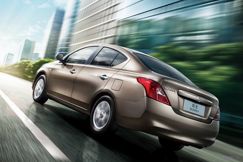 В Китае показали дешевый глобальный седан Nissan Sunny (фото)