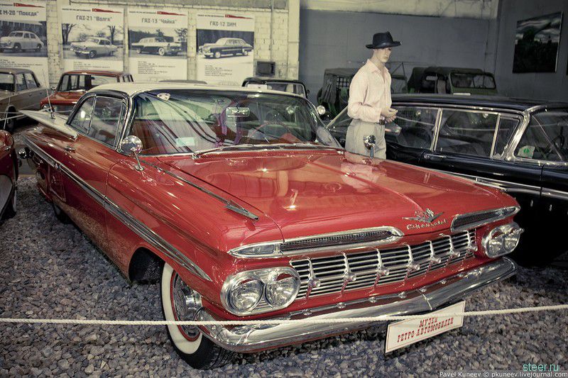 Американские авто до 1960 года:  авторские фото Павла Кунеева  (фото)