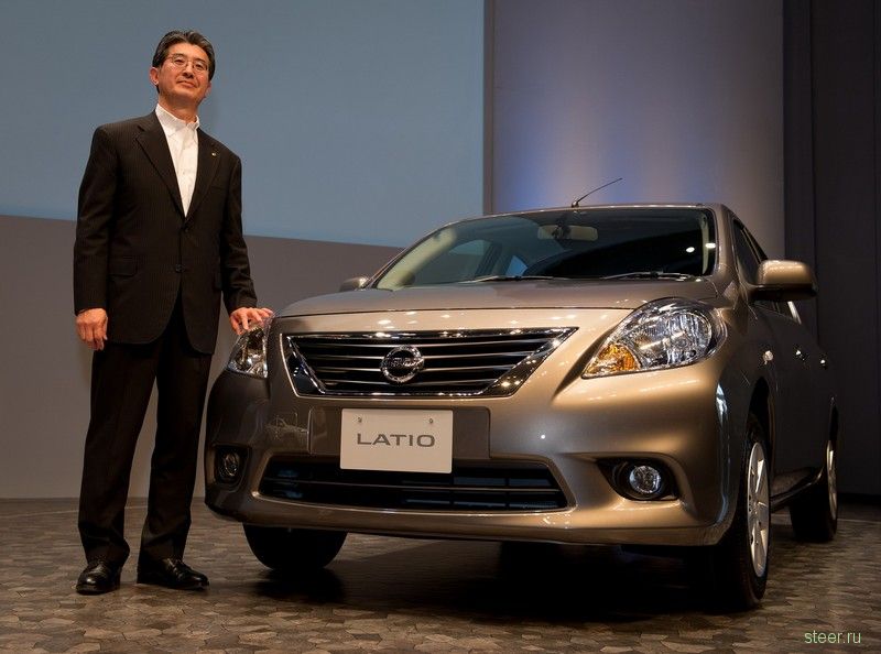 Nissan представил в Японии новую модель Latio